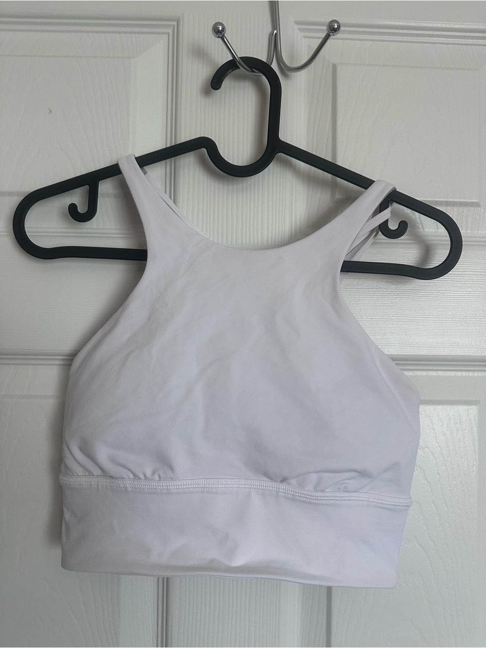lululemon athletica White High-Neck Sports Bra